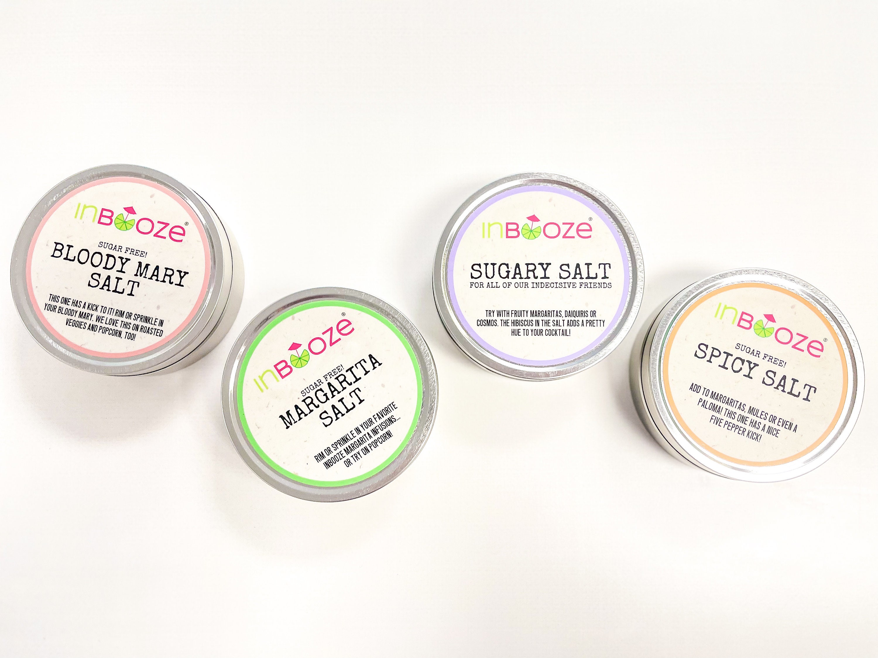 Saliera Per Cocktail 3 Ripiani - Per Margarita E Bloody Mary, Con Sale Nero E Zucchero - Foto 5