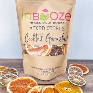 Mixed Citrus Dehydrated Fruit Garnishes for Cocktails & Mocktails  - Great for your home bar!