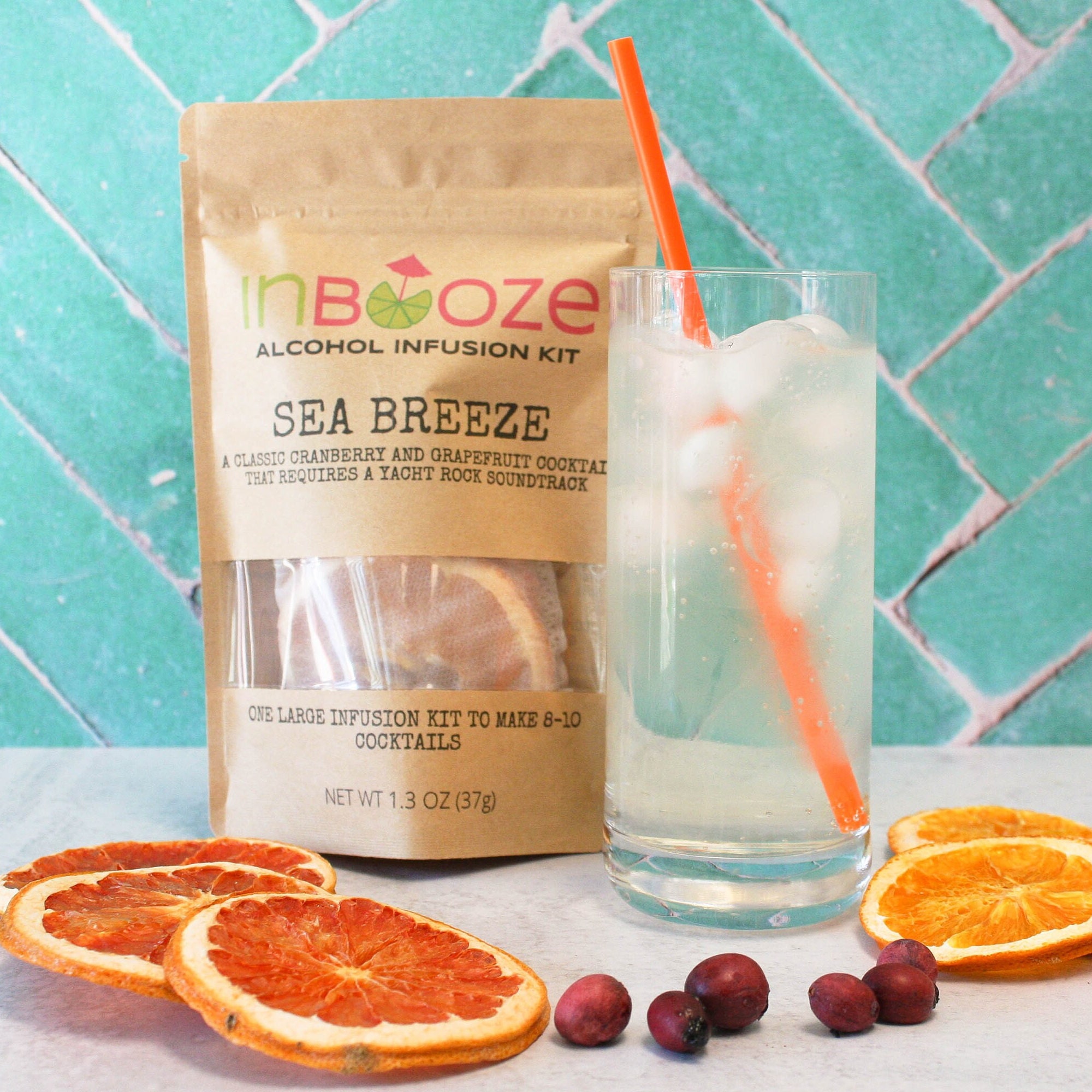 Sea Breeze Alcohol Infusion Cocktail Kit - Infuse Vodka, Gin or Rum! - Etsy