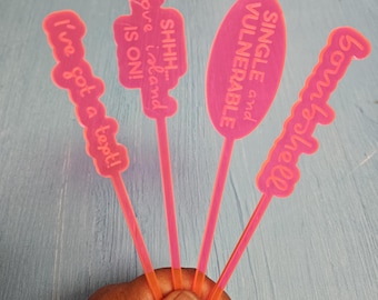 LI Villa Inspired Stir Sticks for parties and more!