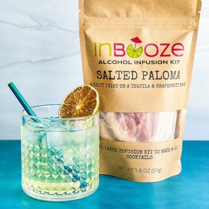 Salted Paloma Alcohol Infusion Cocktail Kit - Try with Tequila or Vodka!