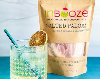 Salted Paloma Alcohol Infusion Cocktail Kit - Try with Tequila or Vodka!