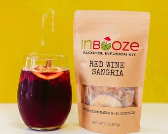 Red Wine Sangria Wine Infusion Cocktail Kit - Great Wine Lovers gift!