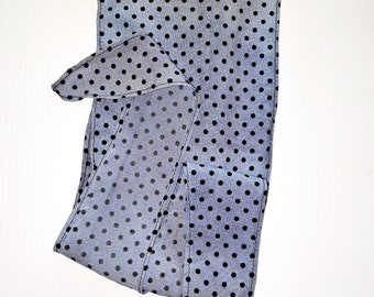 Foulard bandana Bandana navy en coton imprimé tendance