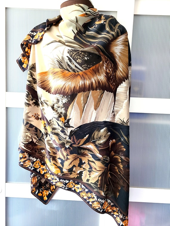 LARGE SQUARE SCARF SERPENTINE DREAMS main image 1