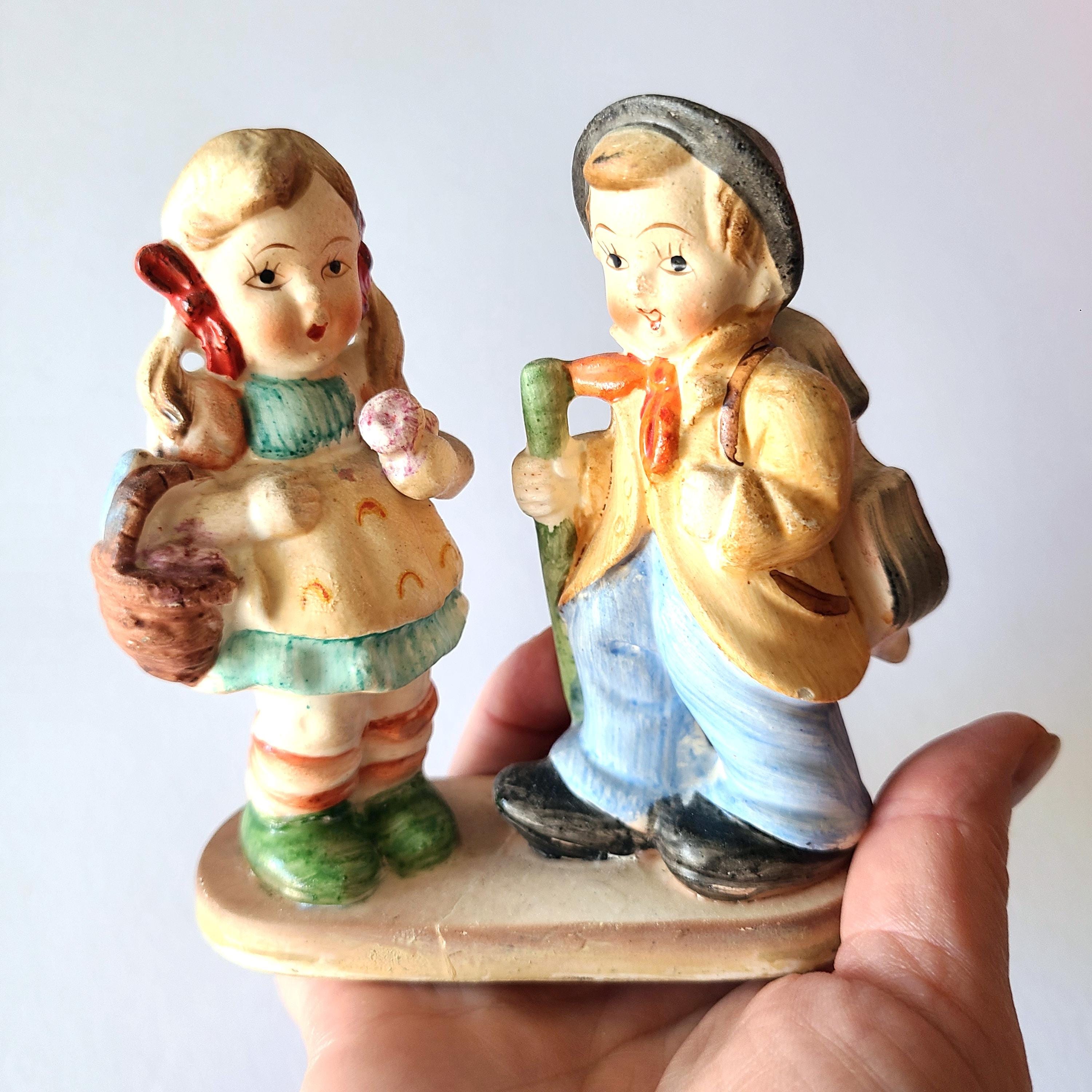 【中古美品】ランドリー BOY&GIRL 10thソフビ /LITTLE BOY Vintage Shafford Figurine: Girl & Boy, 1950s Home Decor - Etsy