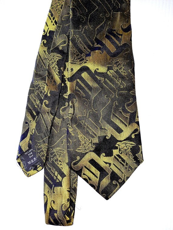 VERSACE Tie Rare Fashion Accessories Vintage 1997… - image 9