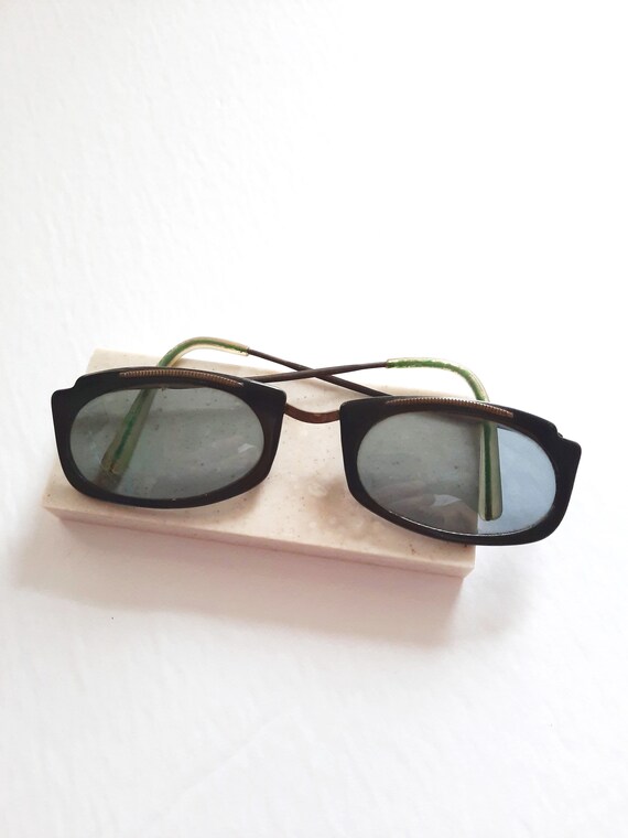 Sunglasses 30s Cat Eye Sunglasses Men Women Unise… - image 1
