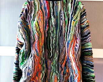 Buy MULTICOLORED SWEATER: Vintage Tundra Canada 3D Knit, Unisex