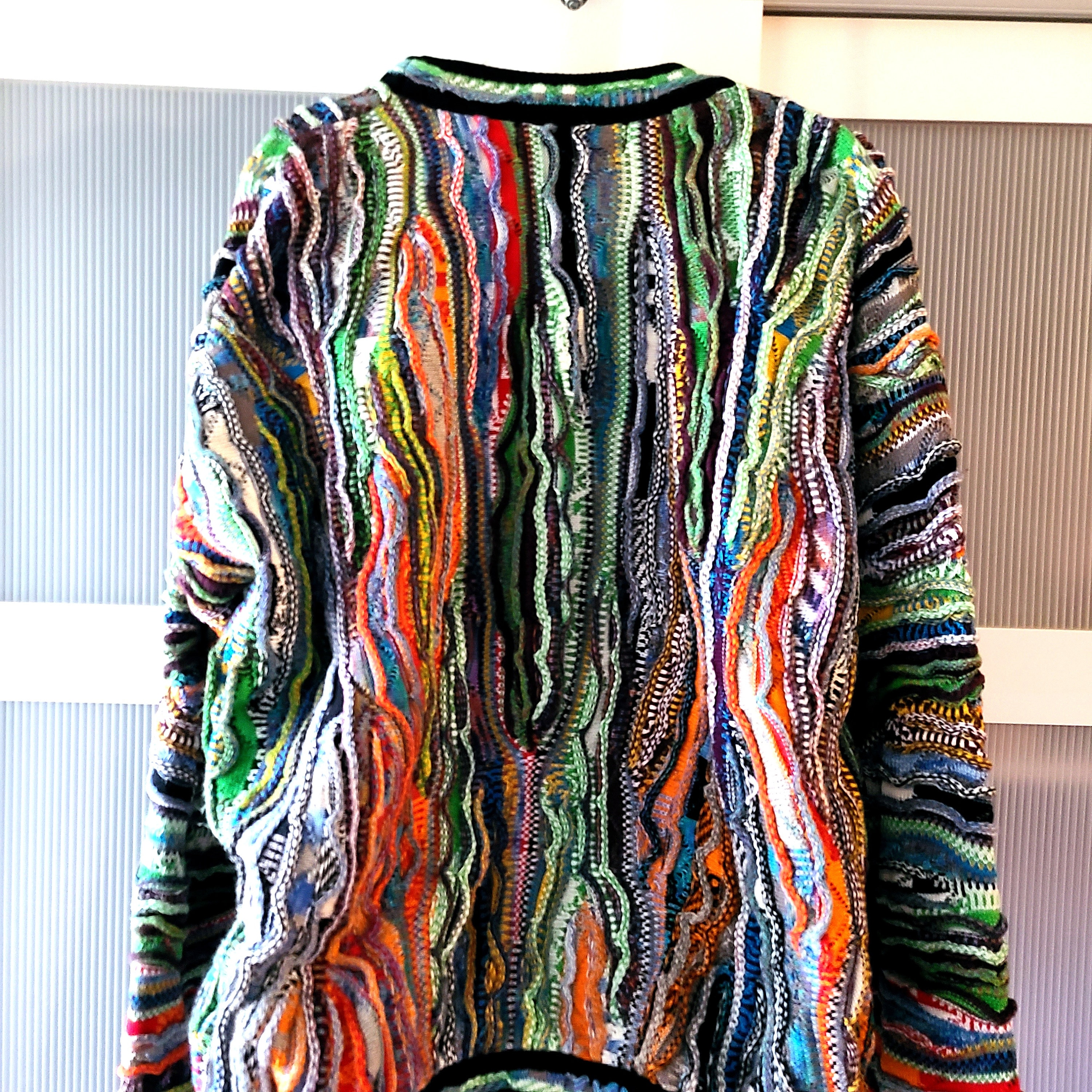 Buy MULTICOLORED SWEATER: Vintage Tundra Canada 3D Knit, Unisex