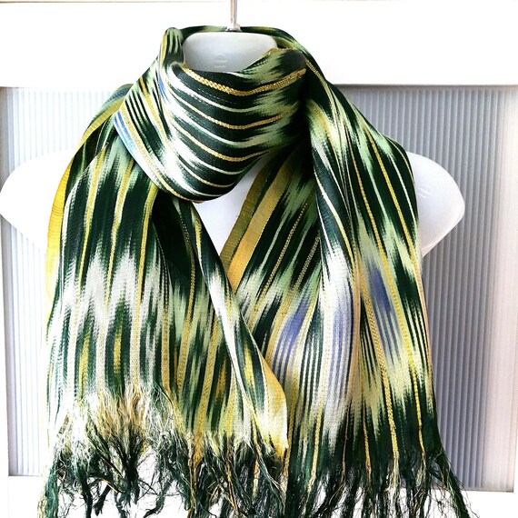 Bufandas Y Estolas Gasa Primavera Verde Para Mujeres - EBay