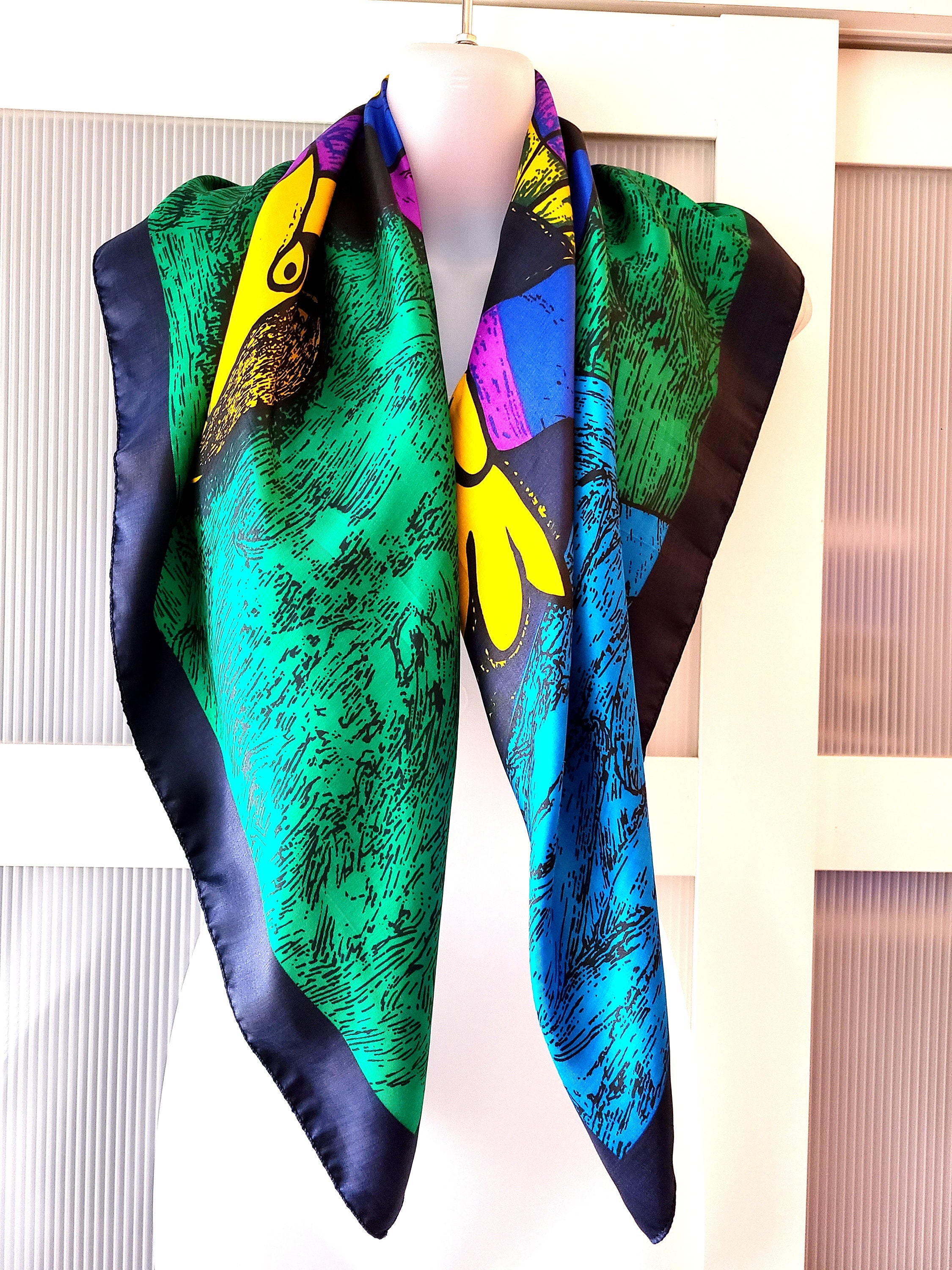 Foulard Picasso In Seta Multicolore - 17776941 - Foto 7