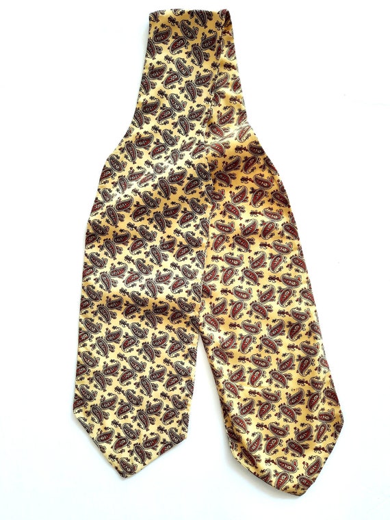 Paisley Headband Scarf Necktie Hair Tie Head Scar… - image 2