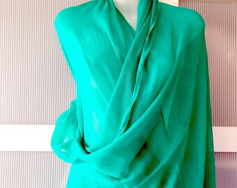 Sciarpa oversize di design / Calda fascia per fazzoletto / Mantella da