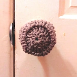 Crocheted Child Proof Door Knob Covers | Set of 5