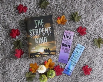 The Serpent King Watercolor Bookmark