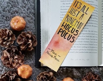 Marcador de acuarela Halloween Hocus Pocus