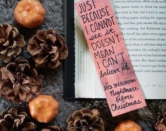 Marcador de acuarela de Halloween Jack Skellington