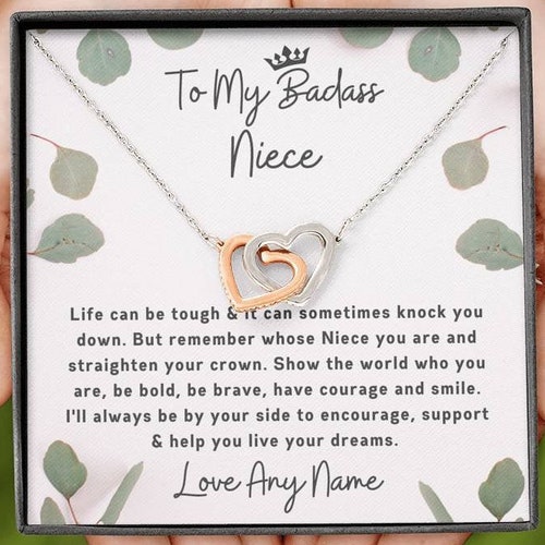 Niece Gift From Aunt Gift for Niece Necklace Niece Jewelry Etsy