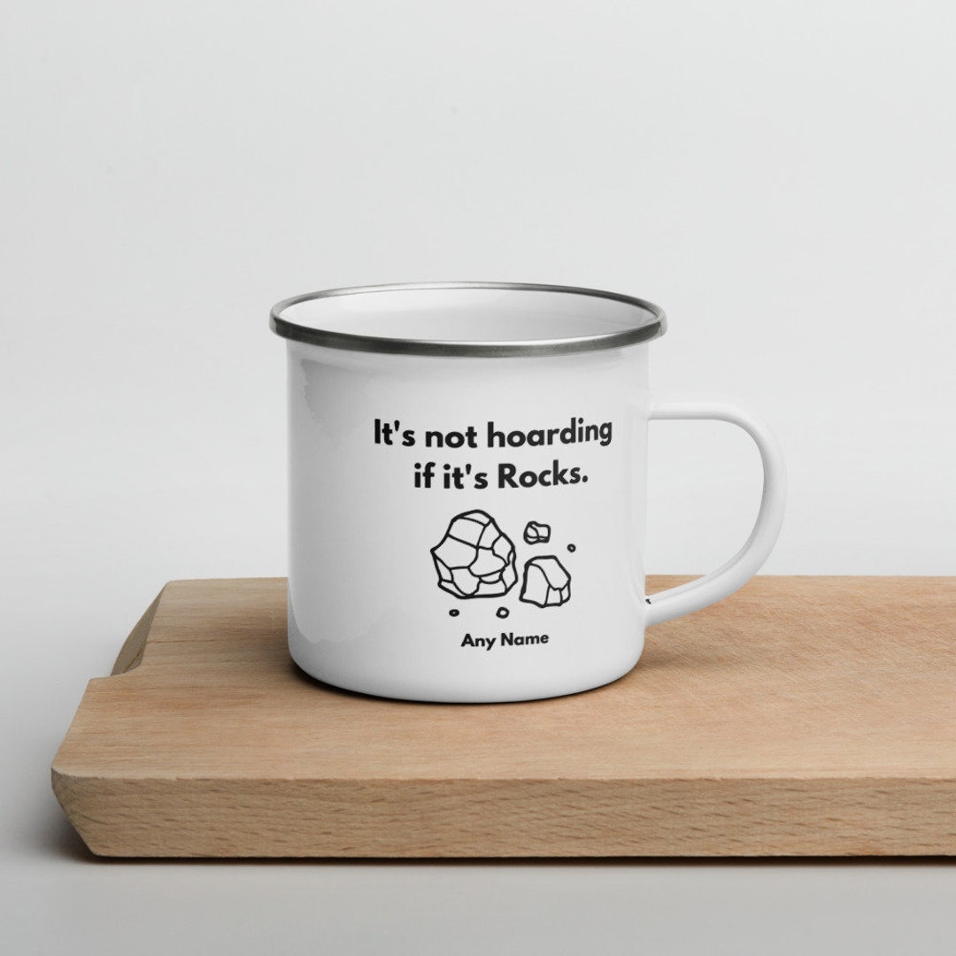 Geology Gifts Enamel Mug Gift Idea for Him Her Gift Idea for Geologists