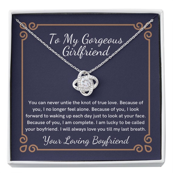 My Girlfriend Necklace Gift 