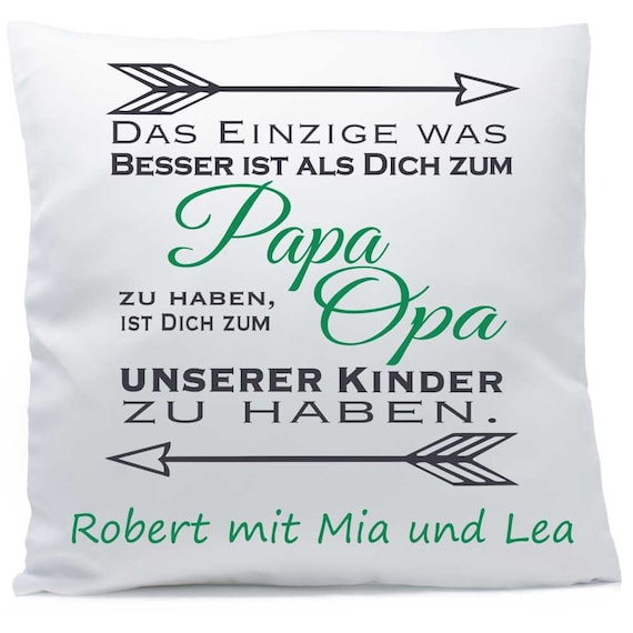 Kissen mit Namen Bär Schultüte blau 40x40 cm inkl Füllung Kuschelkissen