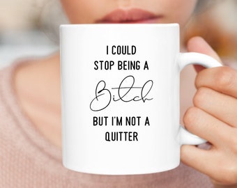 Bitch Gift, Coworker Birthday, Funny Coffee Mug, Personalized Custom, Office Gag Gift, Unique Gift For Friends, Mature Adult Humor