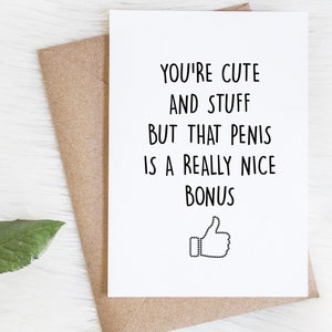 Sexy Card for BF or Husband Boyfriend Birthday Gift Funny - Etsy