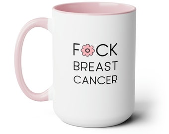 Breast Cancer Gift, Funny Chemo Gift, Cancer Survivor, Personalized Custom Name Photo Coffee Cup