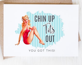 Funny Friend Card, Encouragement Support, You Got This, Stay Strong, Positive Hope Message For Tough Times