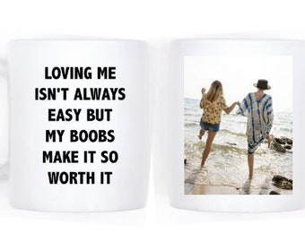 Lesbian Girlfriend, Funny Valentine Gift, Personalized Sarcastic Coffee Mug For Wife
