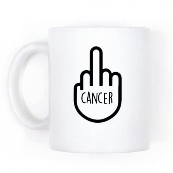 Cancer Survivor Gift, Fuck Cancer, Chemotherapy Coffee Mug