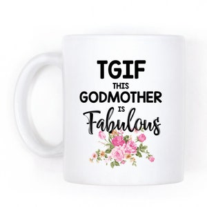 Godmother Gift, Funny Coffee Mug