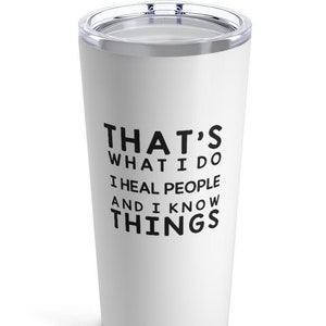 Doctor Gift, Personalized Custom Tumbler Cup, Travel Coffee Mug