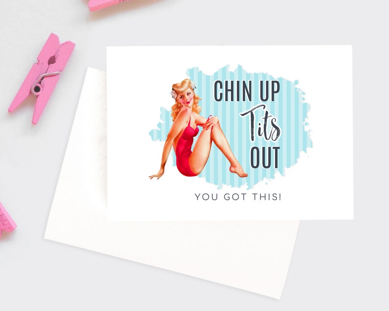 Funny Friend Card, Encouragement Support, You Got This, Stay Strong, Positive Hope Message For Tough Times immagine 6