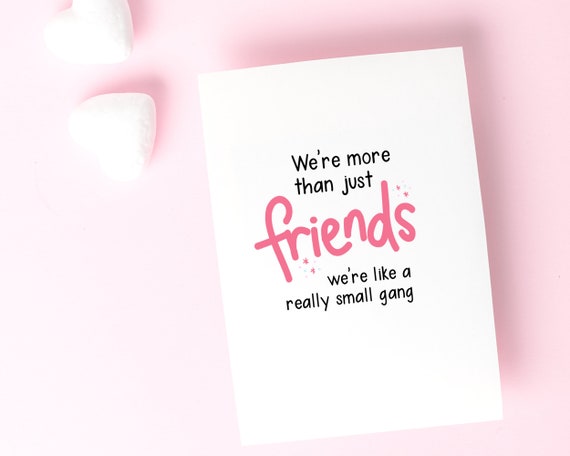 Small Gang, Funny Friendship Greeting Card Small Gang, Funny Friendship Greeting Card