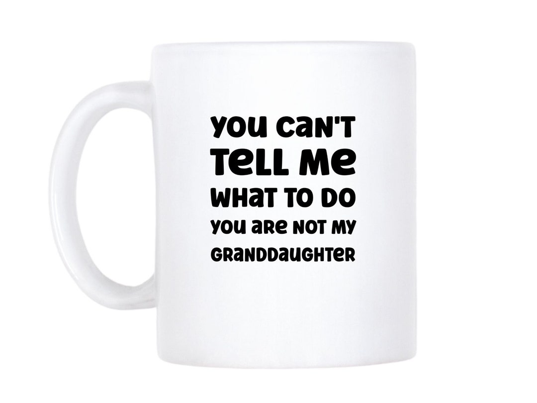 Fonhark - Funny Grandpa Mug, You're The Luckiest Grandpa In The World, I Would Love To Have Me As A Granddaughter, 11 Oz Novelty Coffee Mug