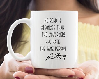 Regalo De Compañero De Trabajo, Taza De Café Divertida Para Bestie De Trabajo - España