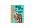 Mom Birthday Card, Nacho Average Mama Llama, Funny Gift From Daughter, Mothers Day Card, Cute Vintage Turquoise Greeting Card