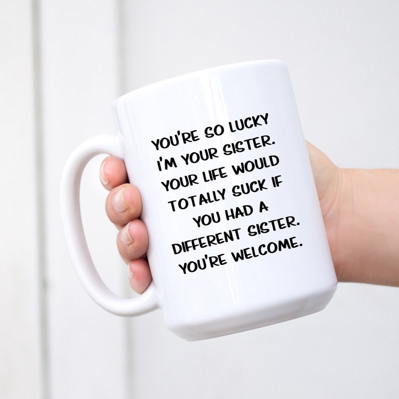 Funny Brother Gift From Sister Gag Gift From Sister to Etsy