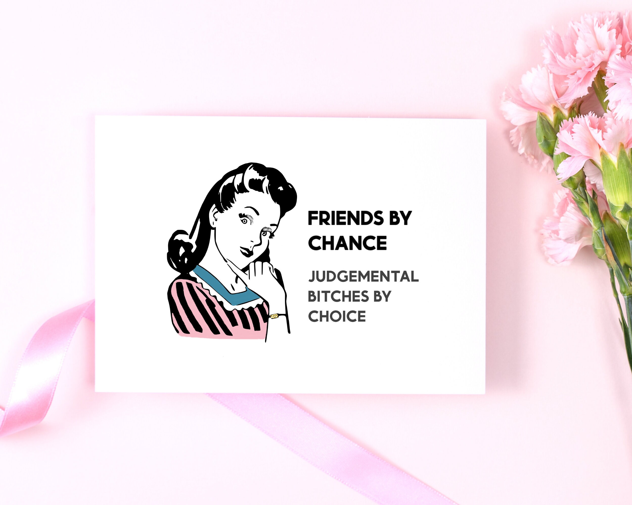 Funny Friendship Card, Best Friend Birthday, Sarcastic Card for Friend ...