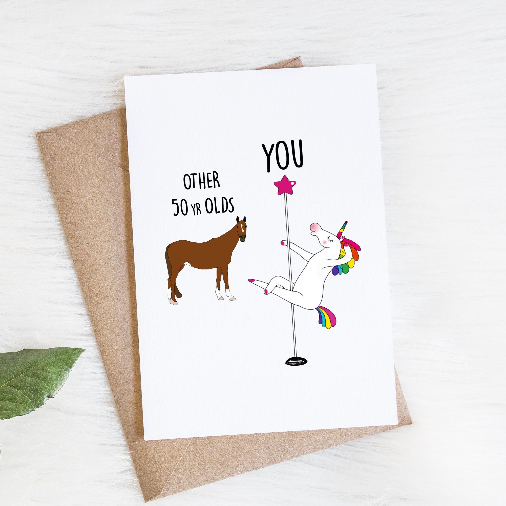 Bum - Funny, Rude Birthday Card for Your Best Friend, Sister