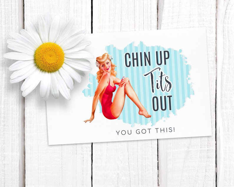 Funny Friend Card, Encouragement Support, You Got This, Stay Strong, Positive Hope Message For Tough Times immagine 4