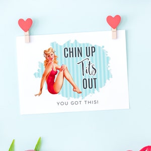 Funny Friend Card, Encouragement Support, You Got This, Stay Strong, Positive Hope Message For Tough Times immagine 3