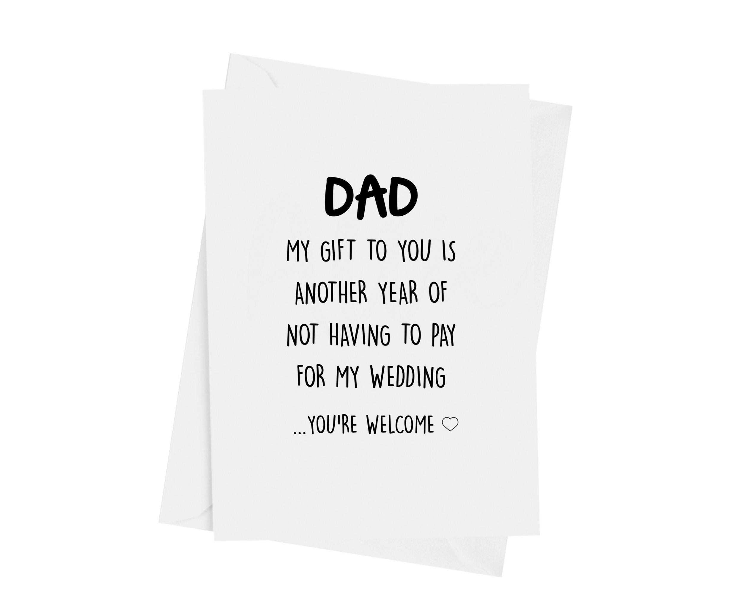 Having Me As A Daughter - Father's Day Card – Sense and Humor - fun.  clever. tasteful. gifts.