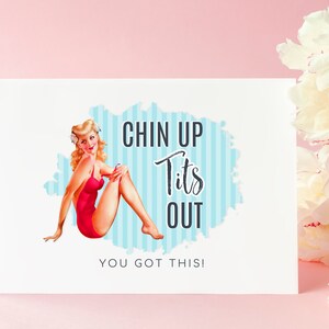 Funny Friend Card, Encouragement Support, You Got This, Stay Strong, Positive Hope Message For Tough Times immagine 5