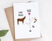 Funny Unicorn Best Friend Birthday Card, Gift For Bestie, Hilarious Friendship Gift 