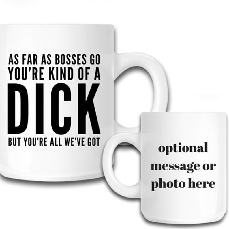 Boss Coffee Mug Bosses Day Gift Birthday Gag Gift For Male