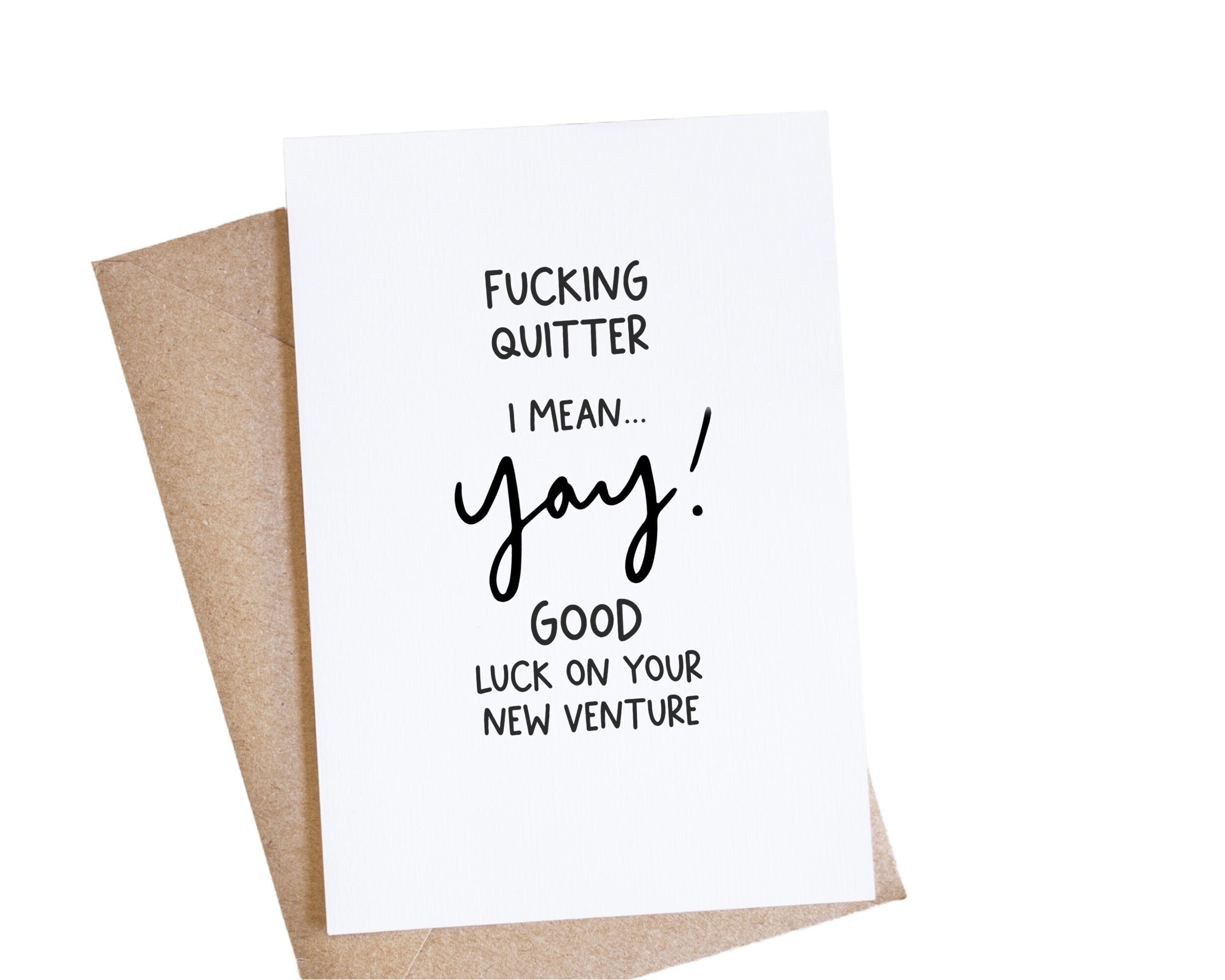 Cupid Stunt Leaving Gifts For Colleagues Women Or Men - Funny Leaving Card, Sorry Your Leaving Cards To Go With Good Luck Gifts, Sorry Your Leaving New Job Card (Style 1