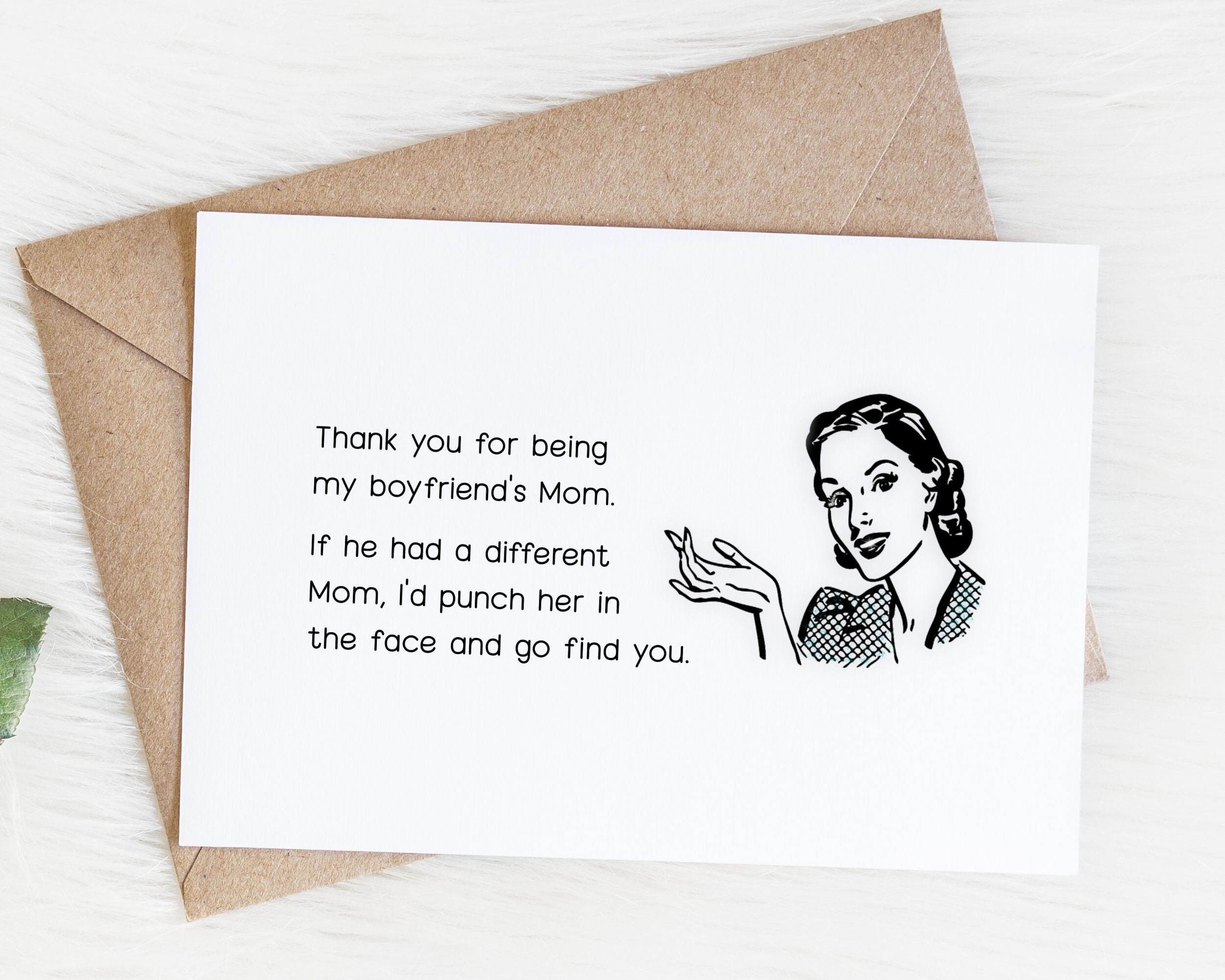 Mom Card What To Get Boyfriends Mom For Birthday Boyfriends Mom Card
